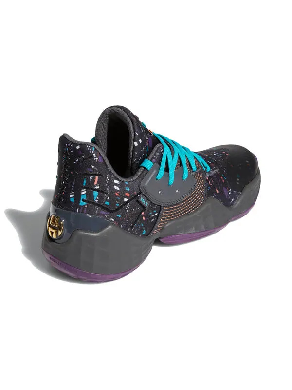 Кроссовки Harden Vol. 4 Adidas — изображение 4 из 4, черный