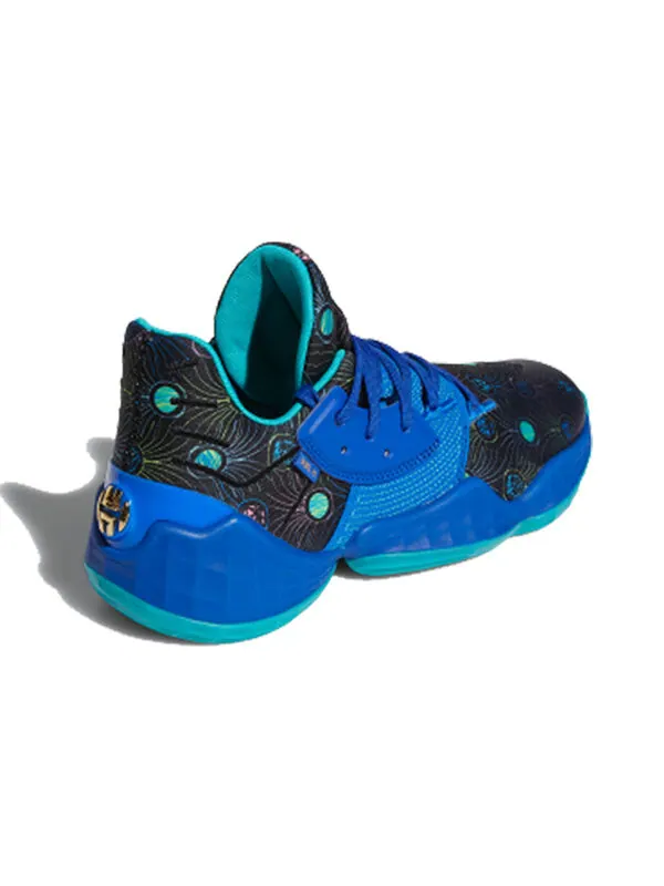 Кроссовки Harden Vol. 4 Adidas — изображение 4 из 4, черный/синий