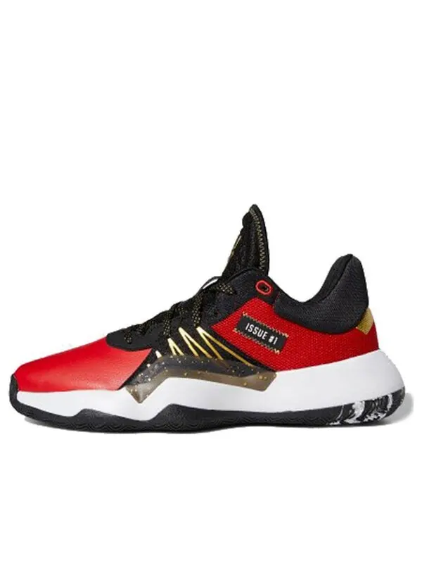 Кроссовки don выпуск #1 gca Adidas — изображение 1 из 4, красный/черный