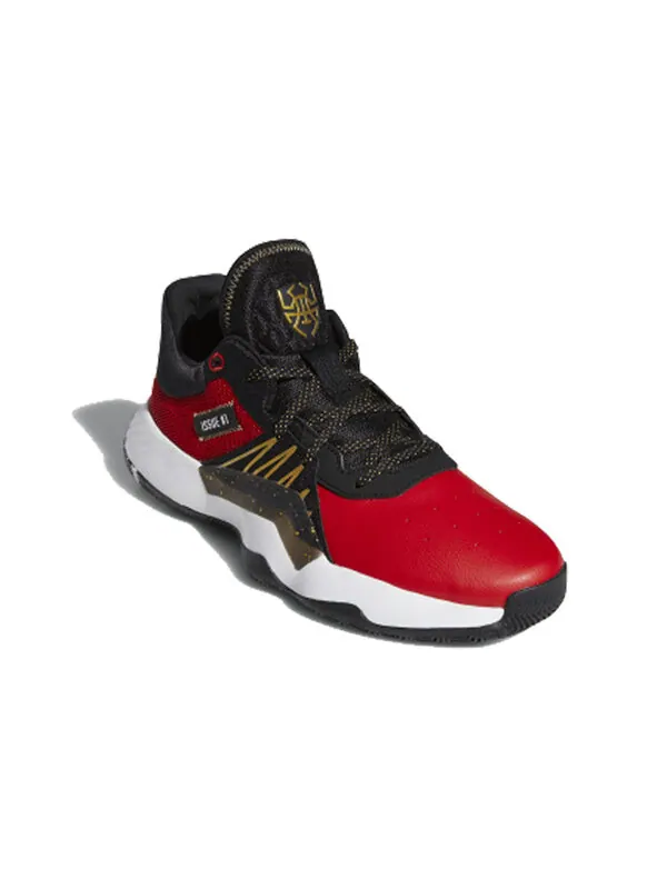 Кроссовки don выпуск #1 gca Adidas — изображение 2 из 4, красный/черный