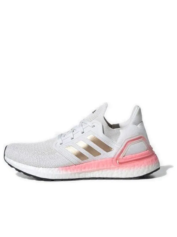 Кроссовки ультрабуст 20 Adidas — изображение 1 из 4, серый/розовый