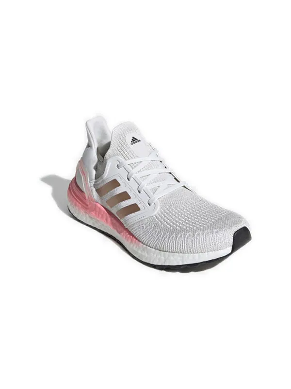 Кроссовки ультрабуст 20 Adidas — изображение 2 из 4, серый/розовый