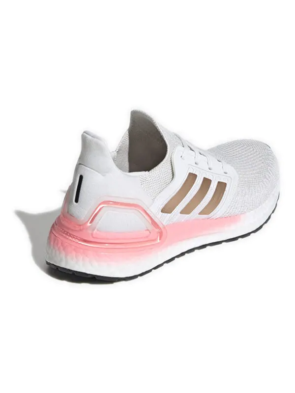 Кроссовки ультрабуст 20 Adidas — изображение 3 из 4, серый/розовый