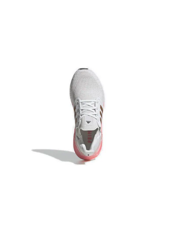 Кроссовки ультрабуст 20 Adidas — изображение 4 из 4, серый/розовый