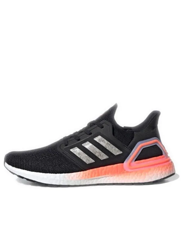 Кроссовки ультра буст 20 Adidas — изображение 1 из 4, черный/оранжевый