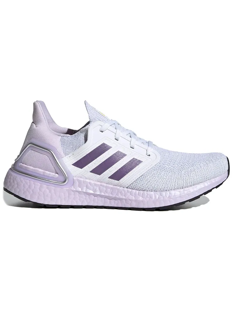 Беговые кроссовки (WMNS) adidas UltraBoost 20 'Purple Tint' — изображение 2 из 7, фиолетовый