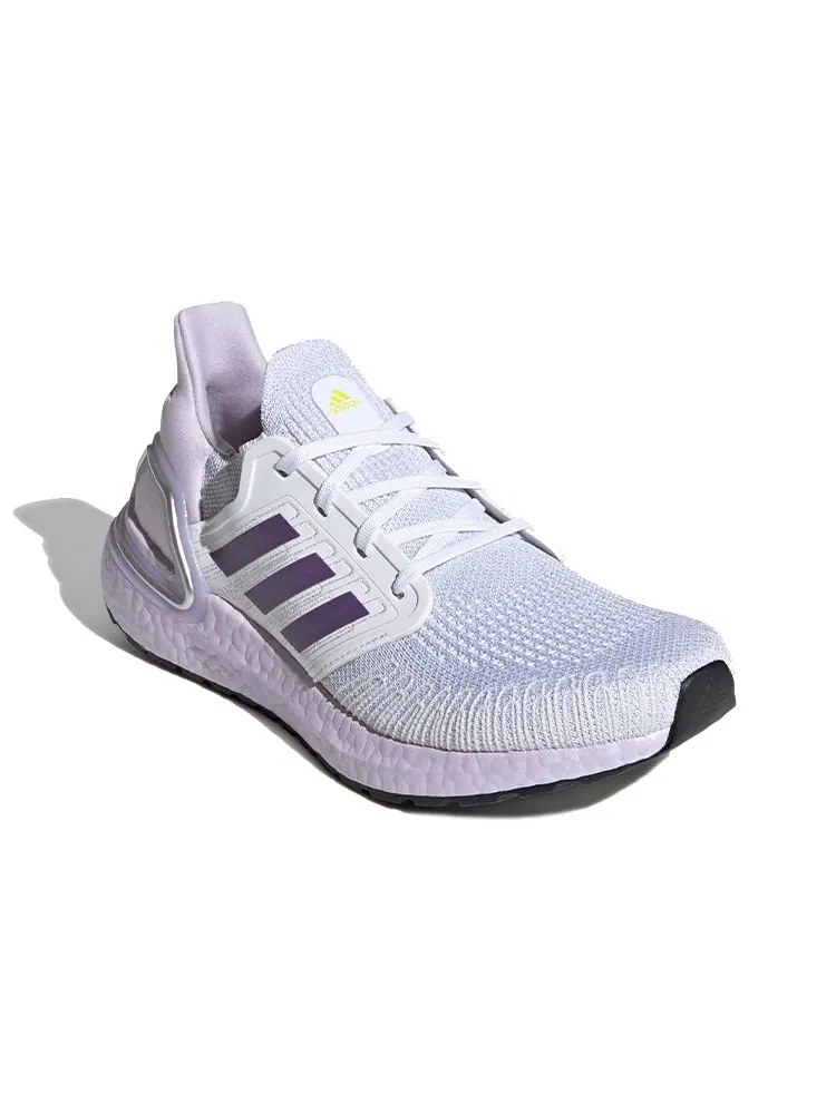 Беговые кроссовки (WMNS) adidas UltraBoost 20 'Purple Tint' — изображение 3 из 7, фиолетовый
