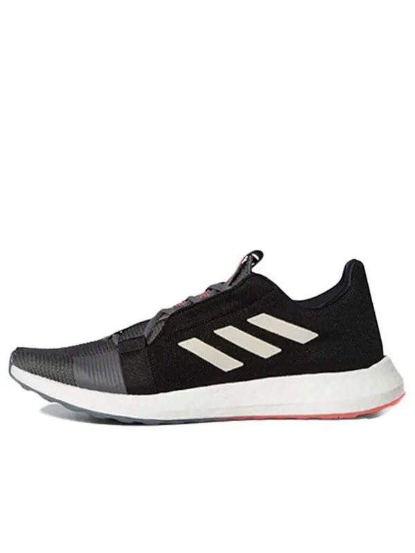 Кроссовки senseboost go shoes Adidas — изображение 1 из 4, серый/черный/белый