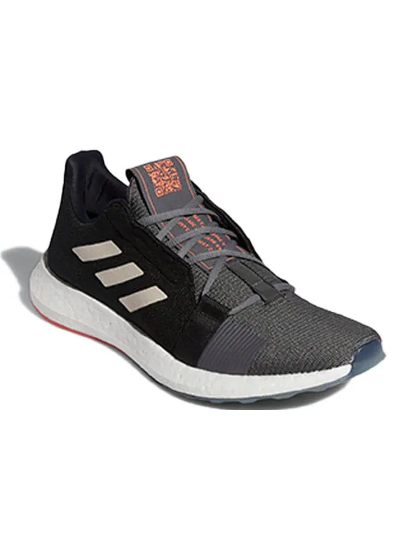 Кроссовки senseboost go shoes Adidas — изображение 3 из 4, серый/черный/белый