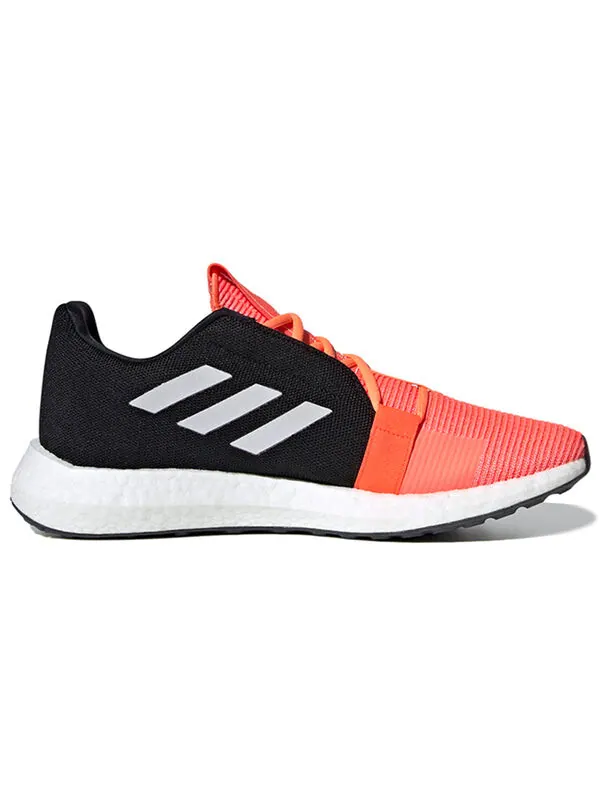 Кроссовки senseboost go Adidas — изображение 2 из 4, черный/оранжевый