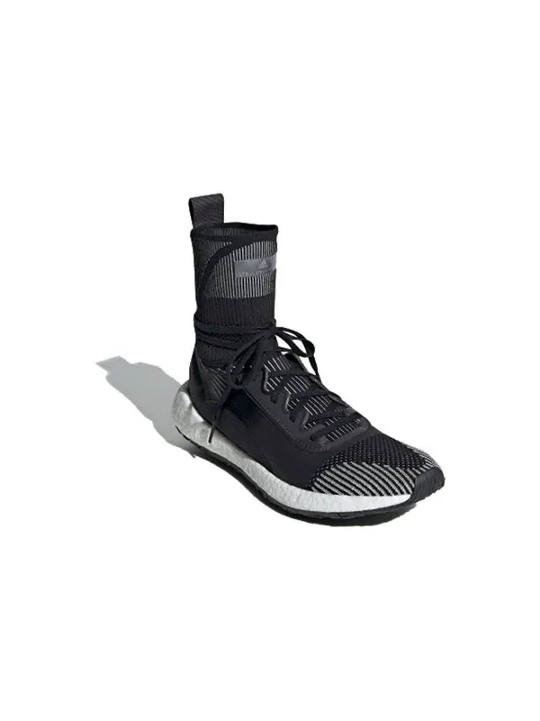Кроссовки stella mccartney x pulseboost hd mid Adidas — изображение 3 из 4, черный