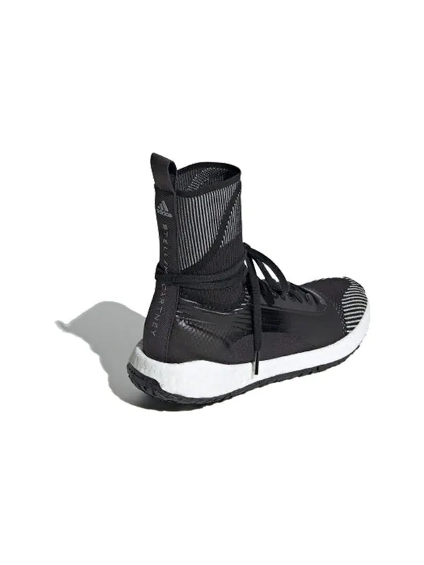 Кроссовки stella mccartney x pulseboost hd mid Adidas — изображение 4 из 4, черный