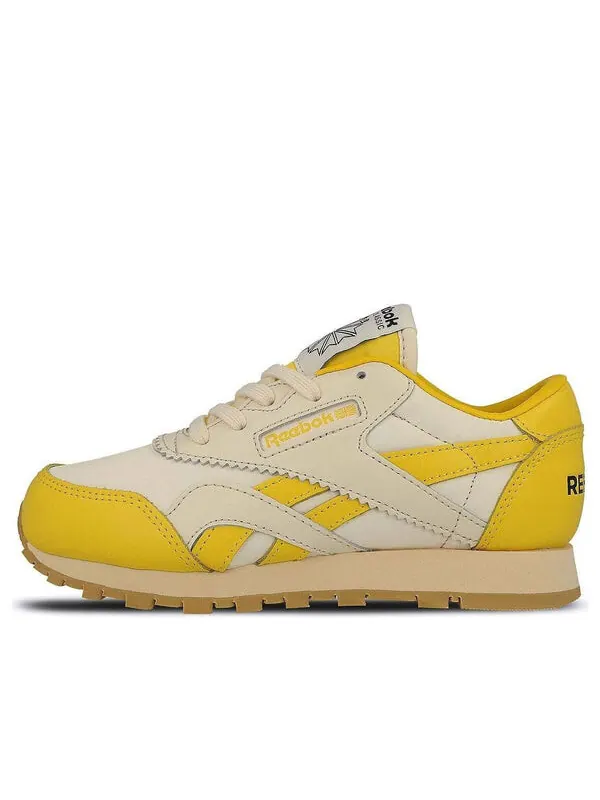 Кроссовки classic nylon x tao 'white yellow' Reebok — изображение 1 из 1, белый/желтый