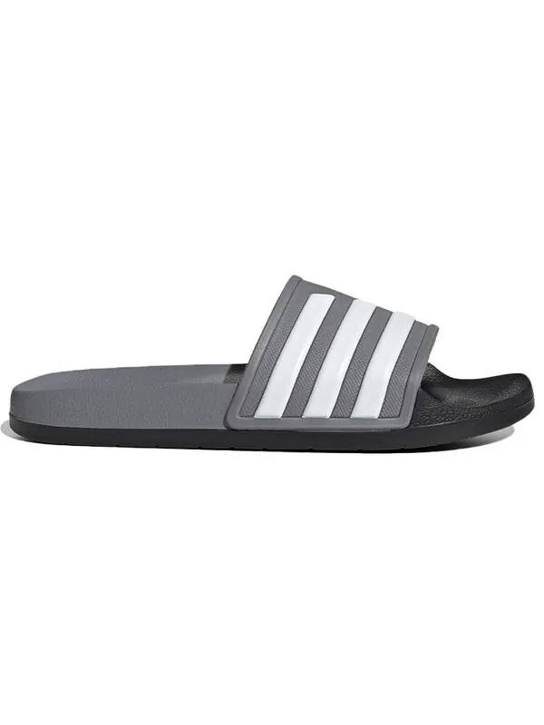 Тапочки adilette tnd slippers grey/white Adidas — изображение 2 из 4, серый/белый