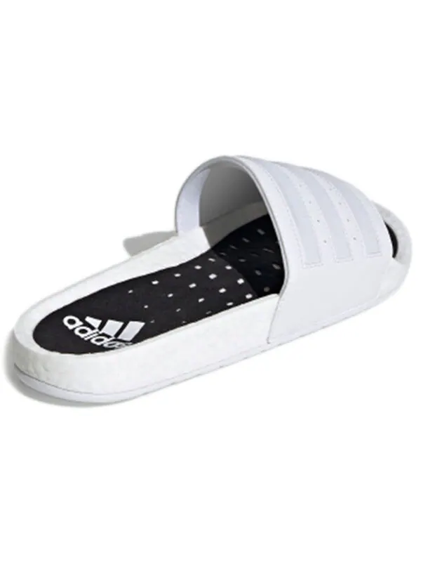 Тапочки adilette boost slides 'cloud white' Adidas — изображение 4 из 4, белый
