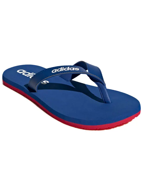 Тапочки eezay flip flop stylish deep blue slippers Adidas — изображение 2 из 4, синий