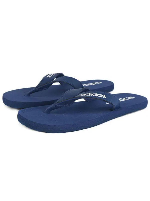 Тапочки eezay flip-flops blue slippers Adidas — изображение 3 из 4, синий