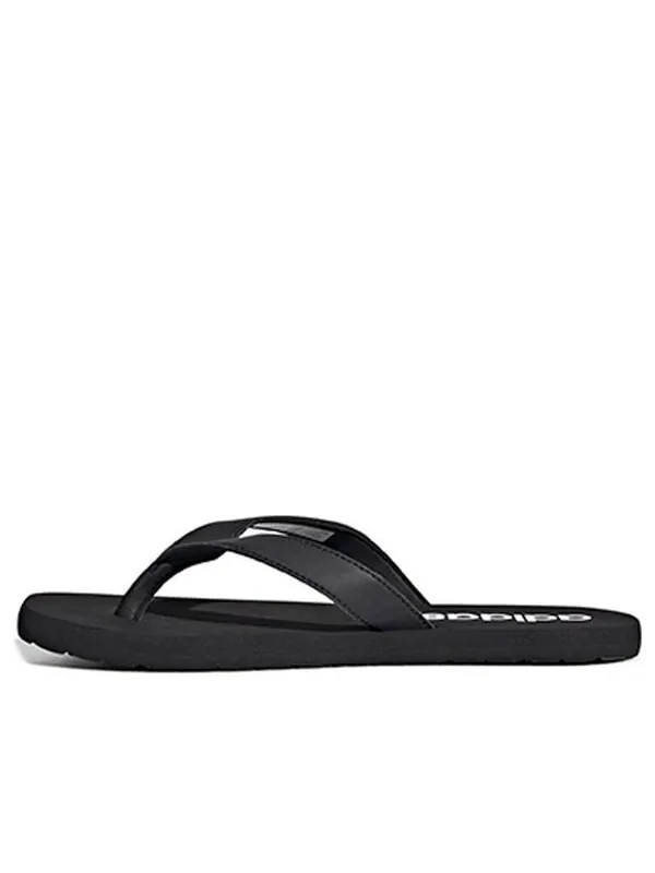Тапочки eezay flip flop 'core black' Adidas — изображение 1 из 4, черный