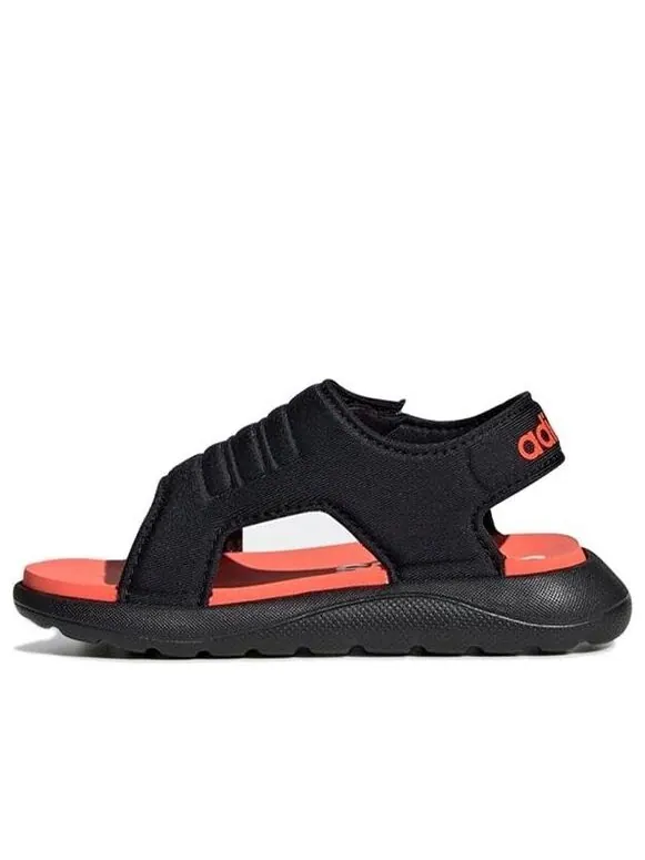 Сандалии комфорт сандалии i черно-красные сандалии Adidas — изображение 1 из 4, черный/красный