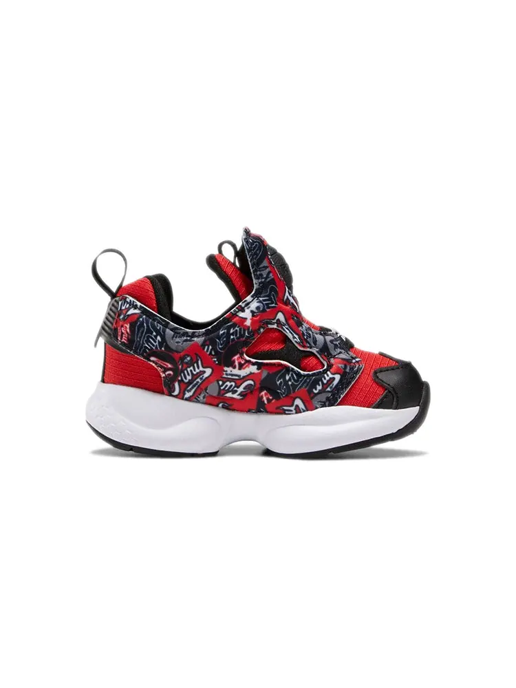 Кроссовки Reebok InstaPump Fury Toddler 'Graffiti - Primal Red' — изображение 2 из 6, красный