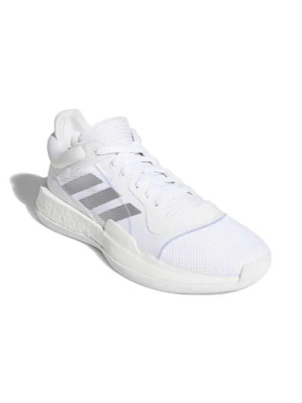 Кроссовки marquee boost low Adidas — изображение 2 из 4, белый/серебристый