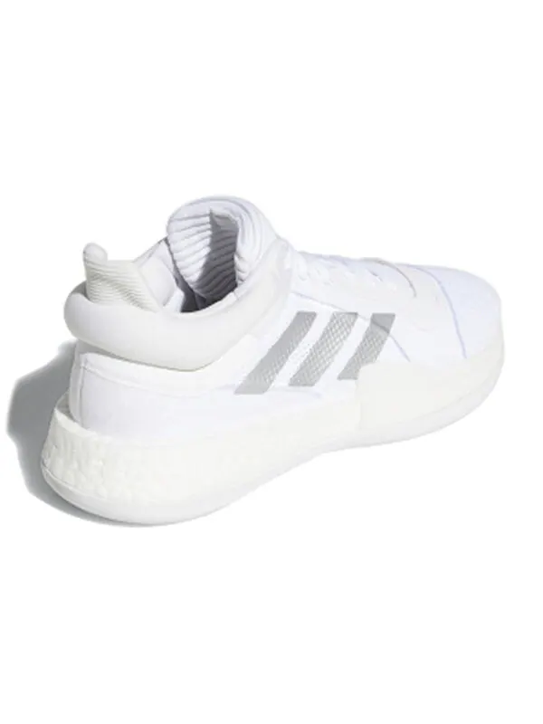 Кроссовки marquee boost low Adidas — изображение 3 из 4, белый/серебристый