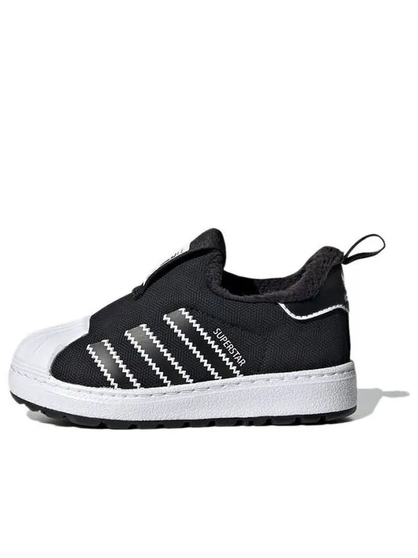 Кроссовки оригинал суперстар 360 зима Adidas — изображение 1 из 4, черный/белый