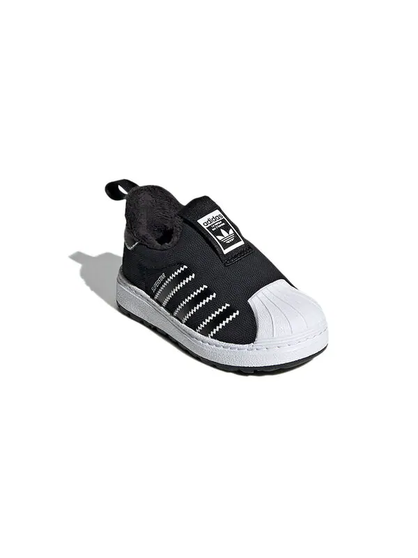 Кроссовки оригинал суперстар 360 зима Adidas — изображение 3 из 4, черный/белый