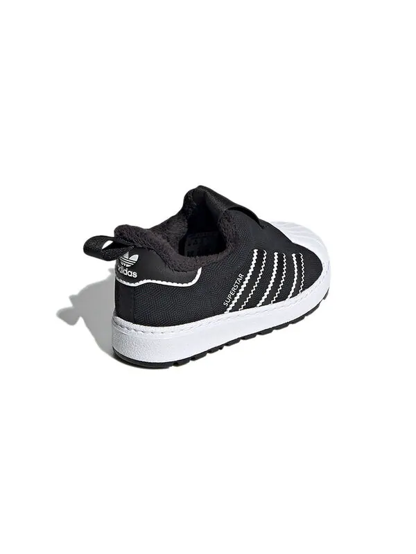 Кроссовки оригинал суперстар 360 зима Adidas — изображение 4 из 4, черный/белый