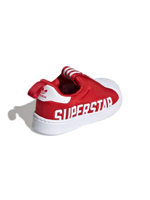 Кроссовки оригинальные superstar 360 xi красные Adidas — изображение 3 из 4, красный