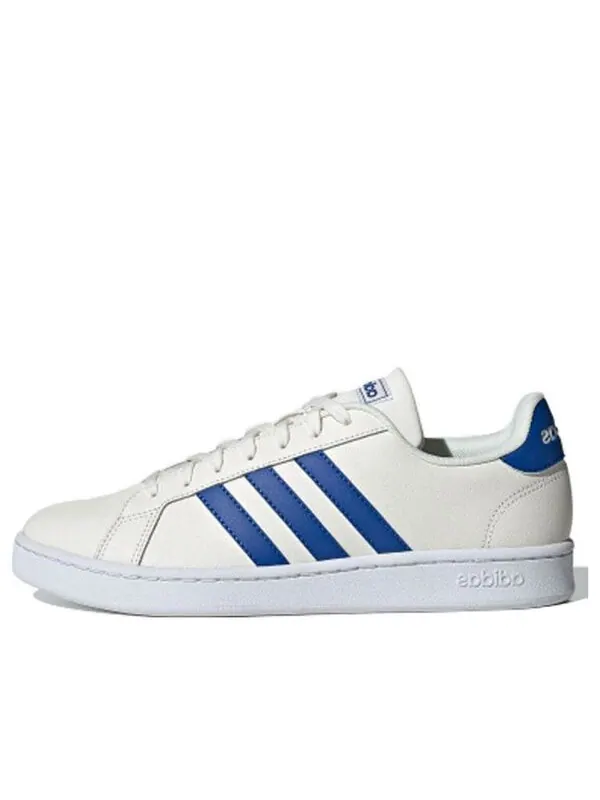 Кроссовки neo grand court Adidas — изображение 1 из 4, белый/синий
