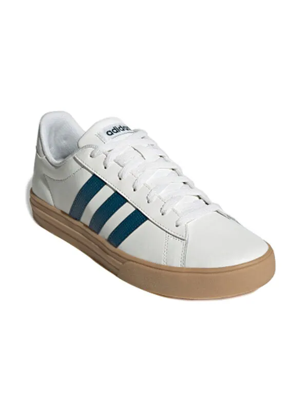 Кроссовки neo daily 2.0 Adidas — изображение 2 из 4, белый/коричневый/синий
