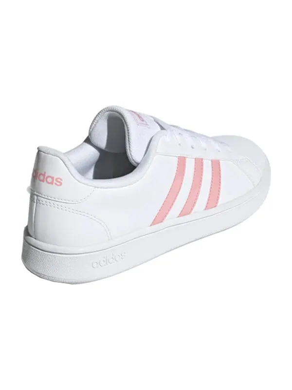 Кроссовки гранд корт база Adidas — изображение 3 из 4, белый/розовый