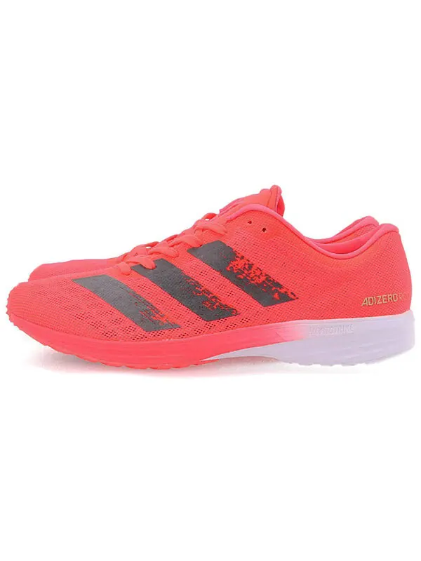 Кроссовки adizero rc 2 'signal pink black' Adidas — изображение 3 из 4, оранжевый/белый