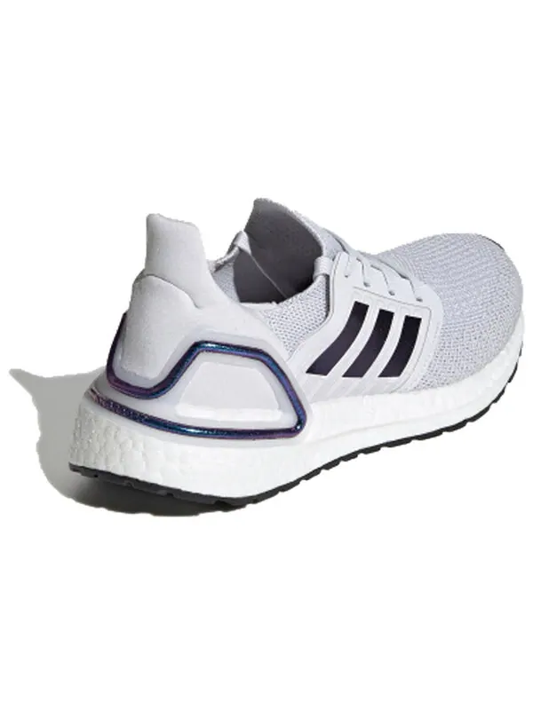 Кроссовки ultraboost 20 shoes junior Adidas — изображение 3 из 4, серый/фиолетовый