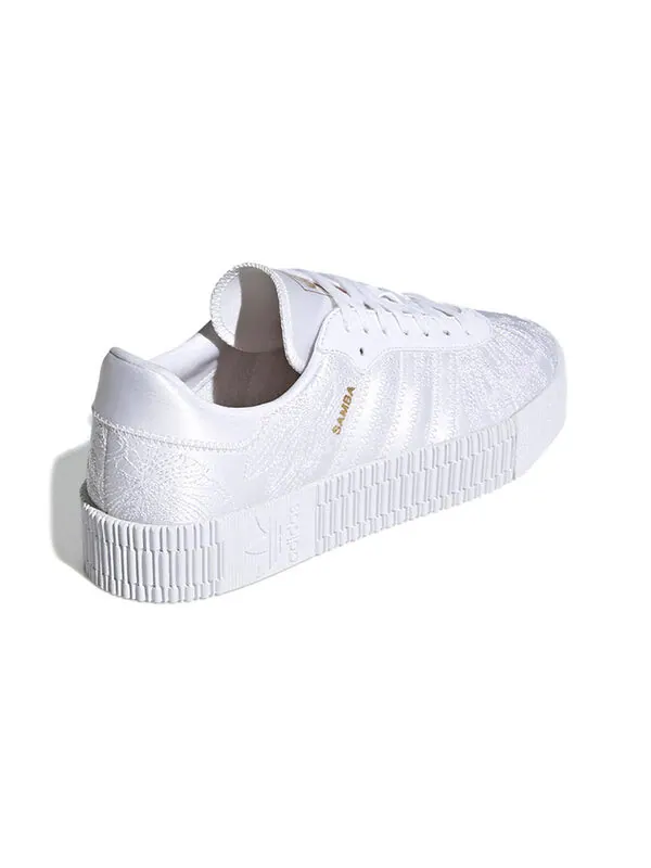 Кроссовки sambarose Adidas — изображение 4 из 4, белый/золотистый