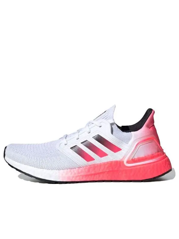 Кроссовки ультрабуст 20 Adidas — изображение 1 из 4, белый/розовый