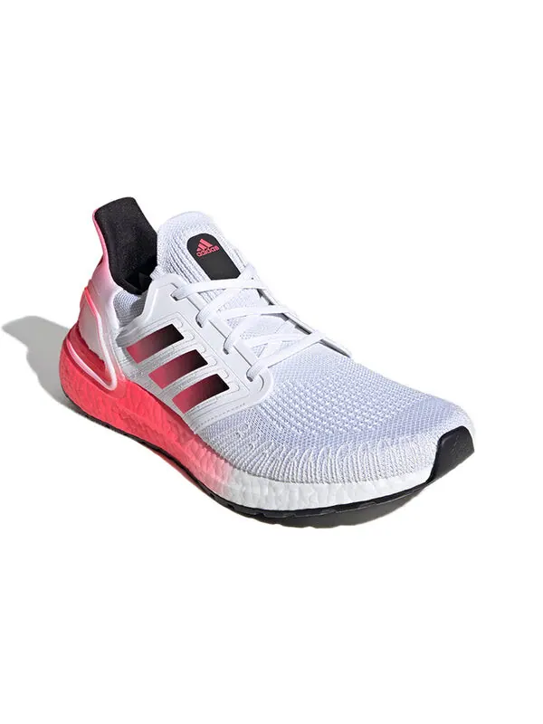 Кроссовки ультрабуст 20 Adidas — изображение 3 из 4, белый/розовый