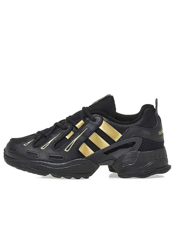 Кроссовки eqt gazelle Adidas — изображение 1 из 4, черный/золотистый