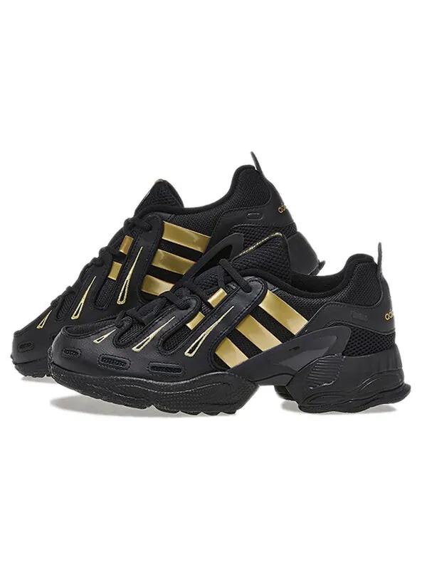Кроссовки eqt gazelle Adidas — изображение 2 из 4, черный/золотистый