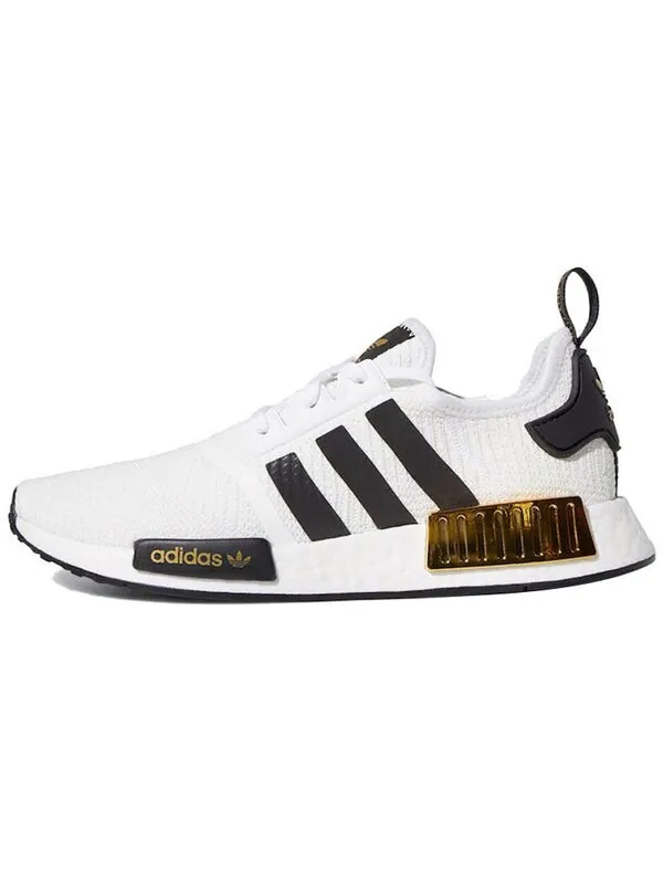 Кроссовки nmd_r1 Adidas — изображение 2 из 4, белый