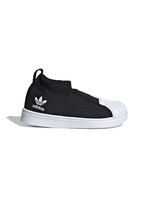 Кроссовки оригинальные superstar 360 носок l Adidas — изображение 2 из 4, черный/белый