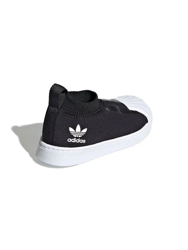 Кроссовки оригинальные superstar 360 носок l Adidas — изображение 4 из 4, черный/белый