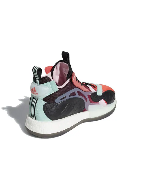 Кроссовки баскетбольные zoneboost Adidas — изображение 4 из 4, красный/зеленый