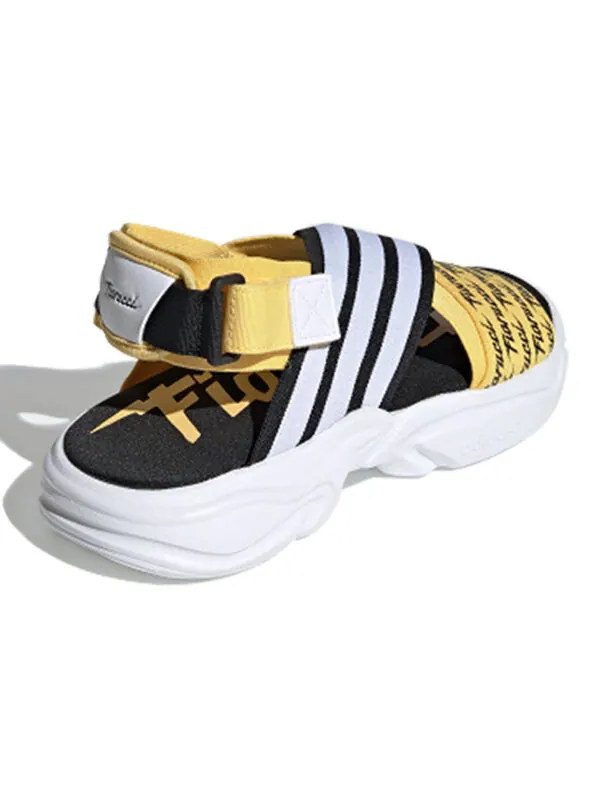 Сандалии Fiorucci x Magmur Sandal Adidas — изображение 3 из 4, черный/белый/желтый
