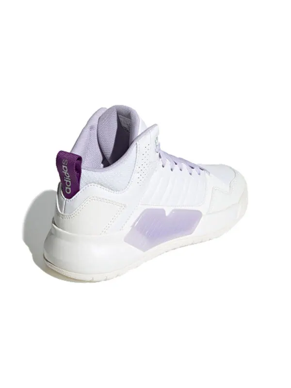 Кроссовки neo play9tis 2.0 Adidas — изображение 2 из 4, белый/фиолетовый