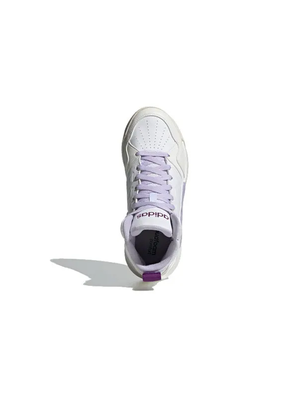 Кроссовки neo play9tis 2.0 Adidas — изображение 4 из 4, белый/фиолетовый