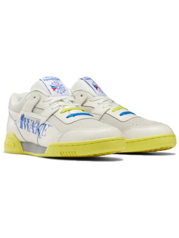 Кроссовки awake ny x workout low 'chalk' Reebok — изображение 3 из 4, белый