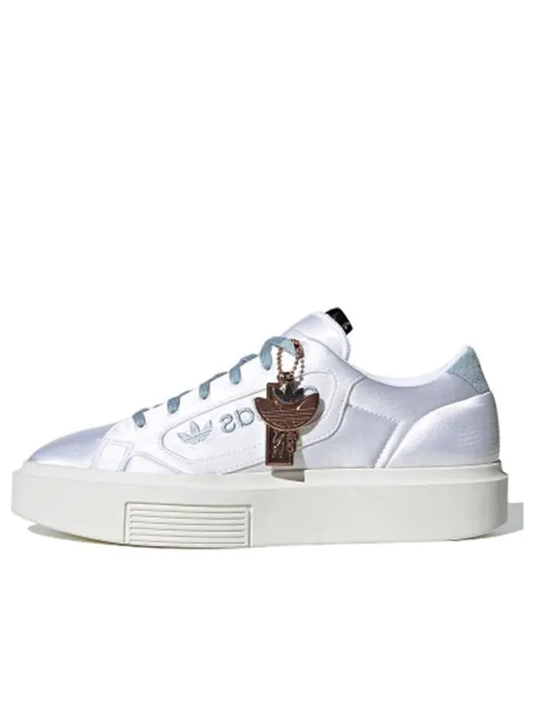 Кроссовки sleek super 'cloud white silver'' Adidas — изображение 1 из 4, белый