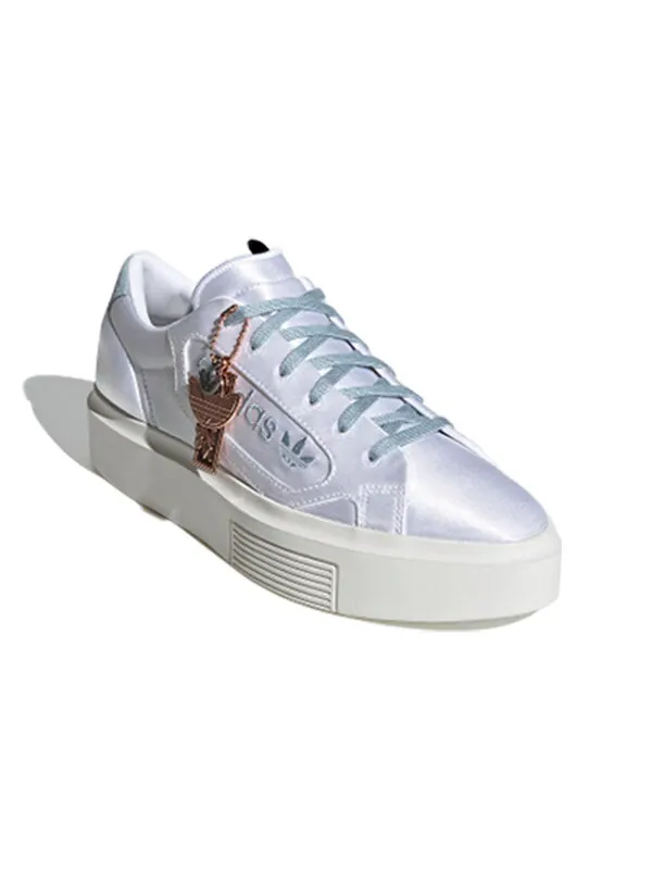 Кроссовки sleek super 'cloud white silver'' Adidas — изображение 2 из 4, белый